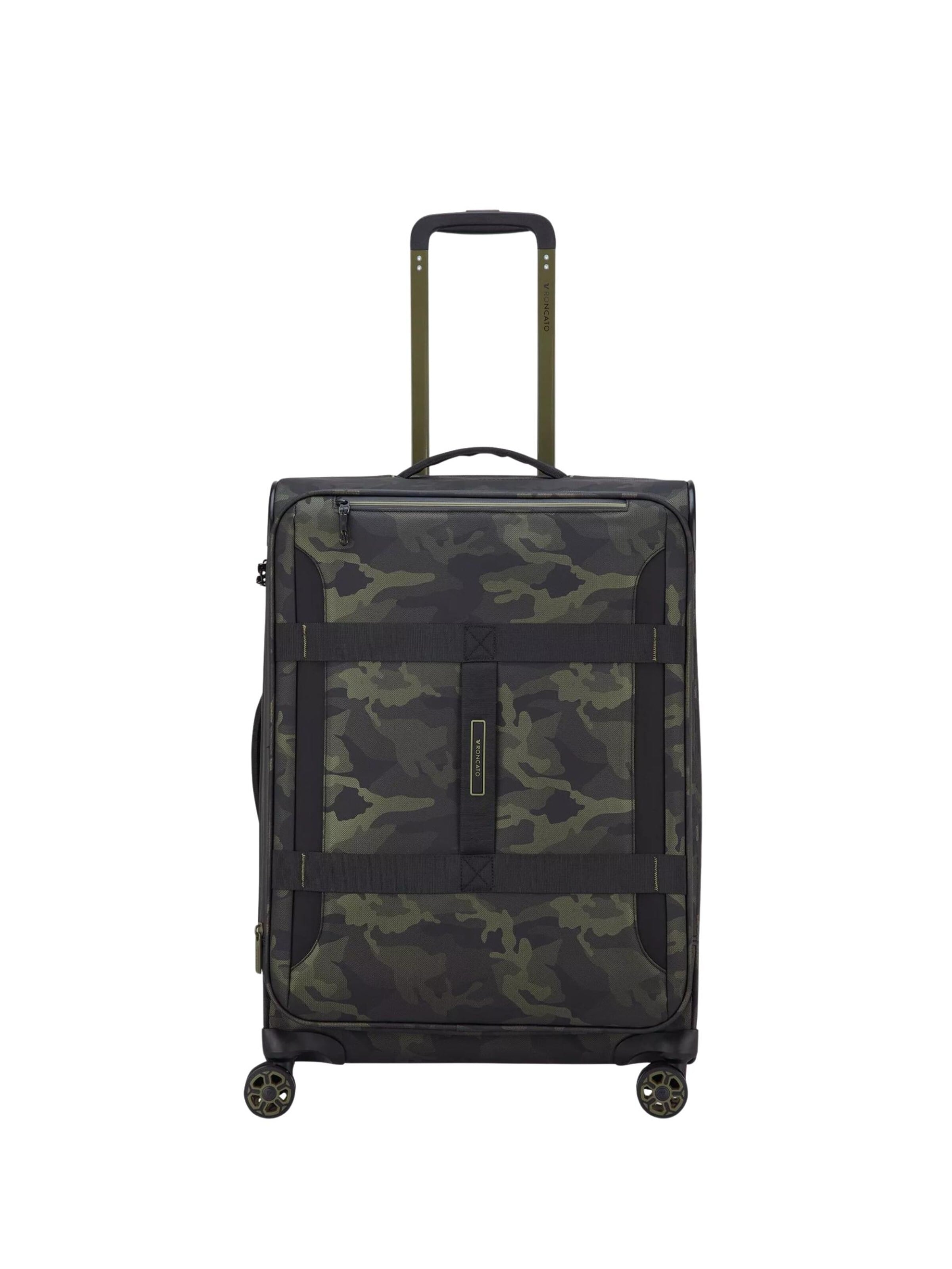 Trolley di Roncato in verde: frontale