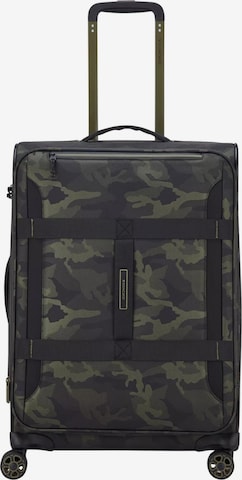 Trolley di Roncato in verde: frontale