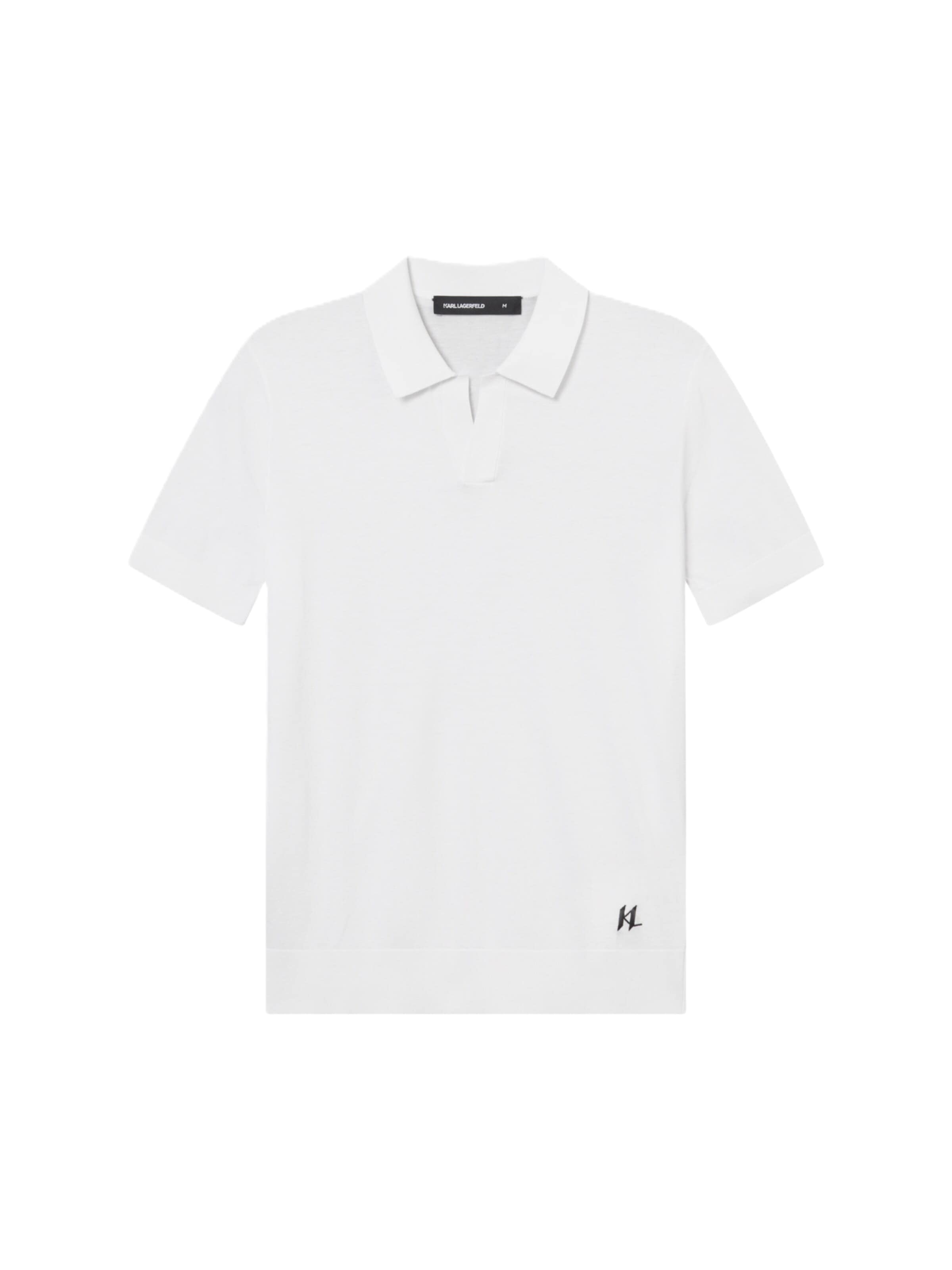 Maglietta di Karl Lagerfeld in bianco: frontale