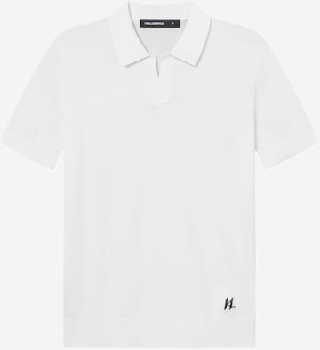 Karl Lagerfeld - Camisa em branco: frente