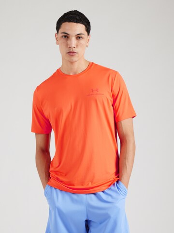 UNDER ARMOUR Performance shirt 'Vanish Energy' in Orange: front