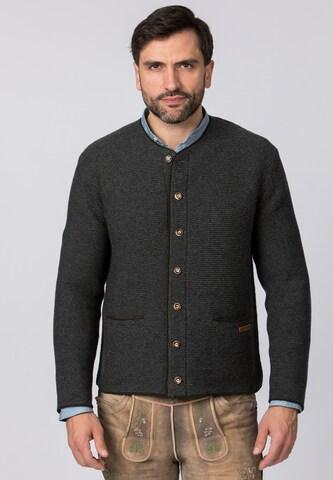 STOCKERPOINT Strickjacke 'Castello' in Grau: Vorderseite
