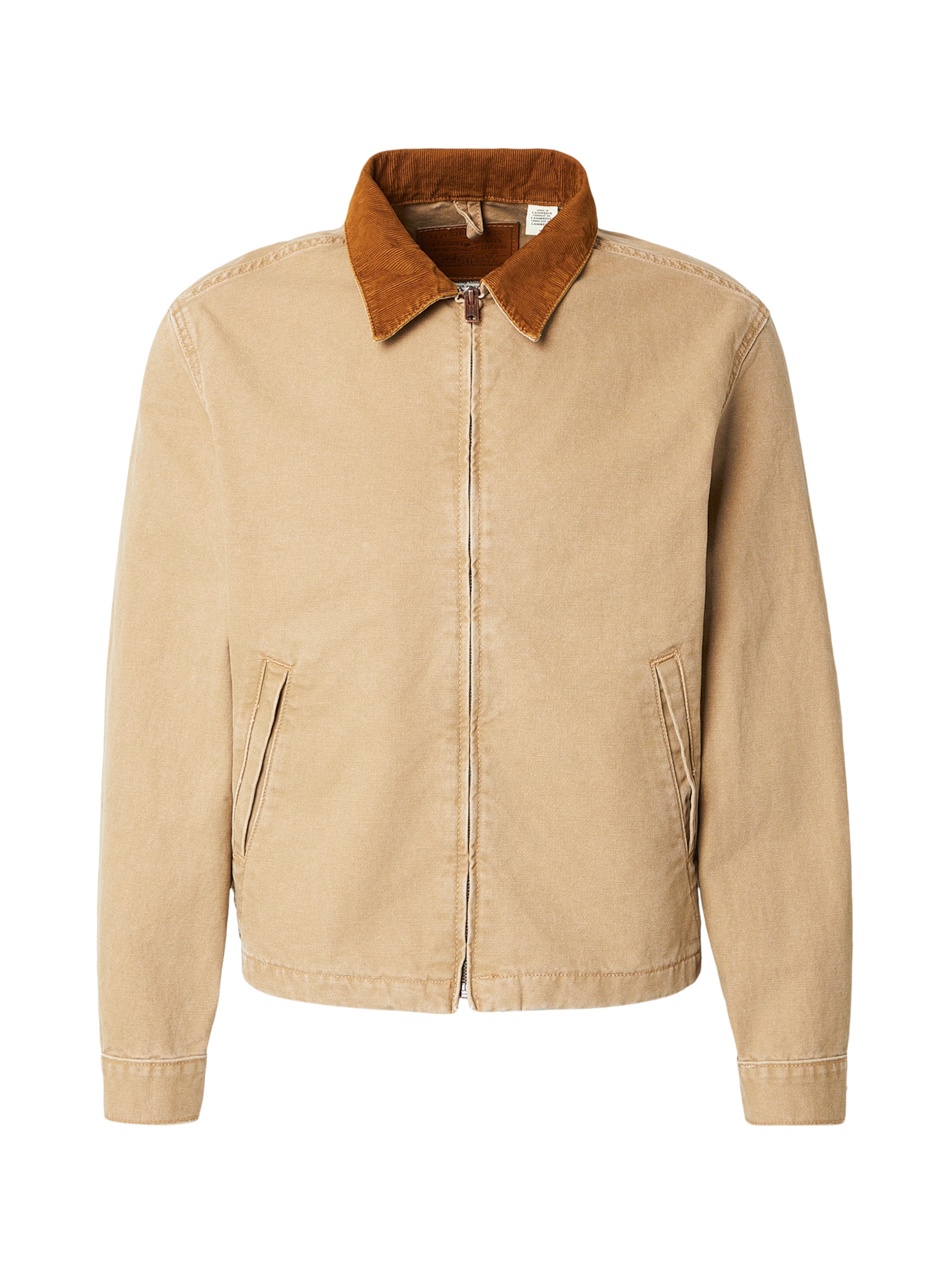 ruda LEVI'S ® Demisezoninė striukė 'CASTRO': priekis