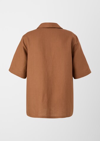 TRIANGLE - Blusa en marrón
