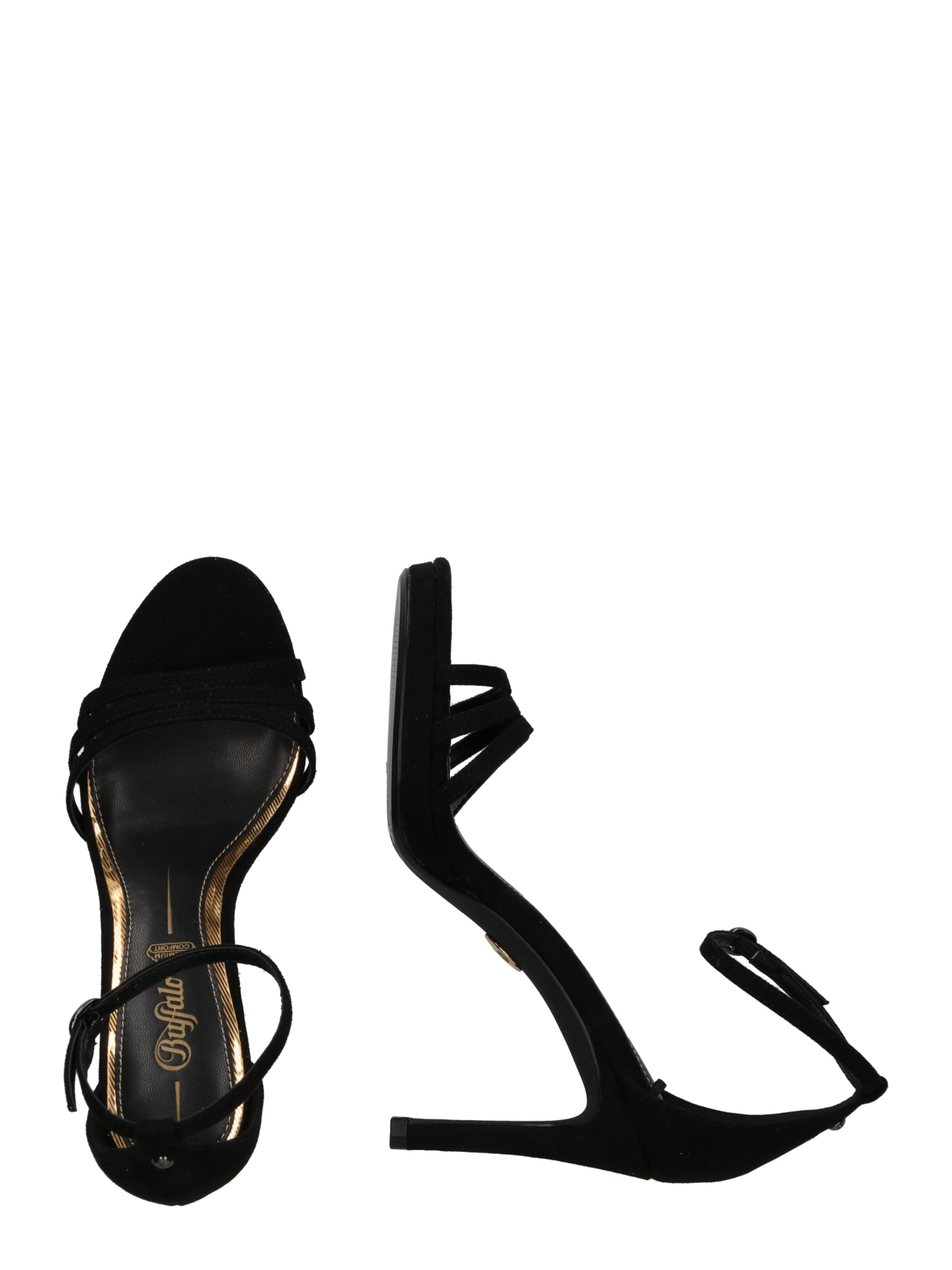 BUFFALO Pántos szandál 'Melissa 2' - fekete