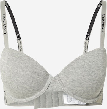 Calvin Klein Underwear T-shirt Bra 'Heritage ' in Grey: front