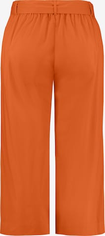SAMOON Loose fit Pants 'Lotta' in Orange