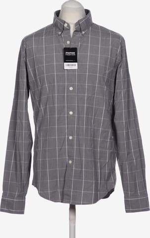 Abercrombie & Fitch Button Up Shirt in L in Grey: front