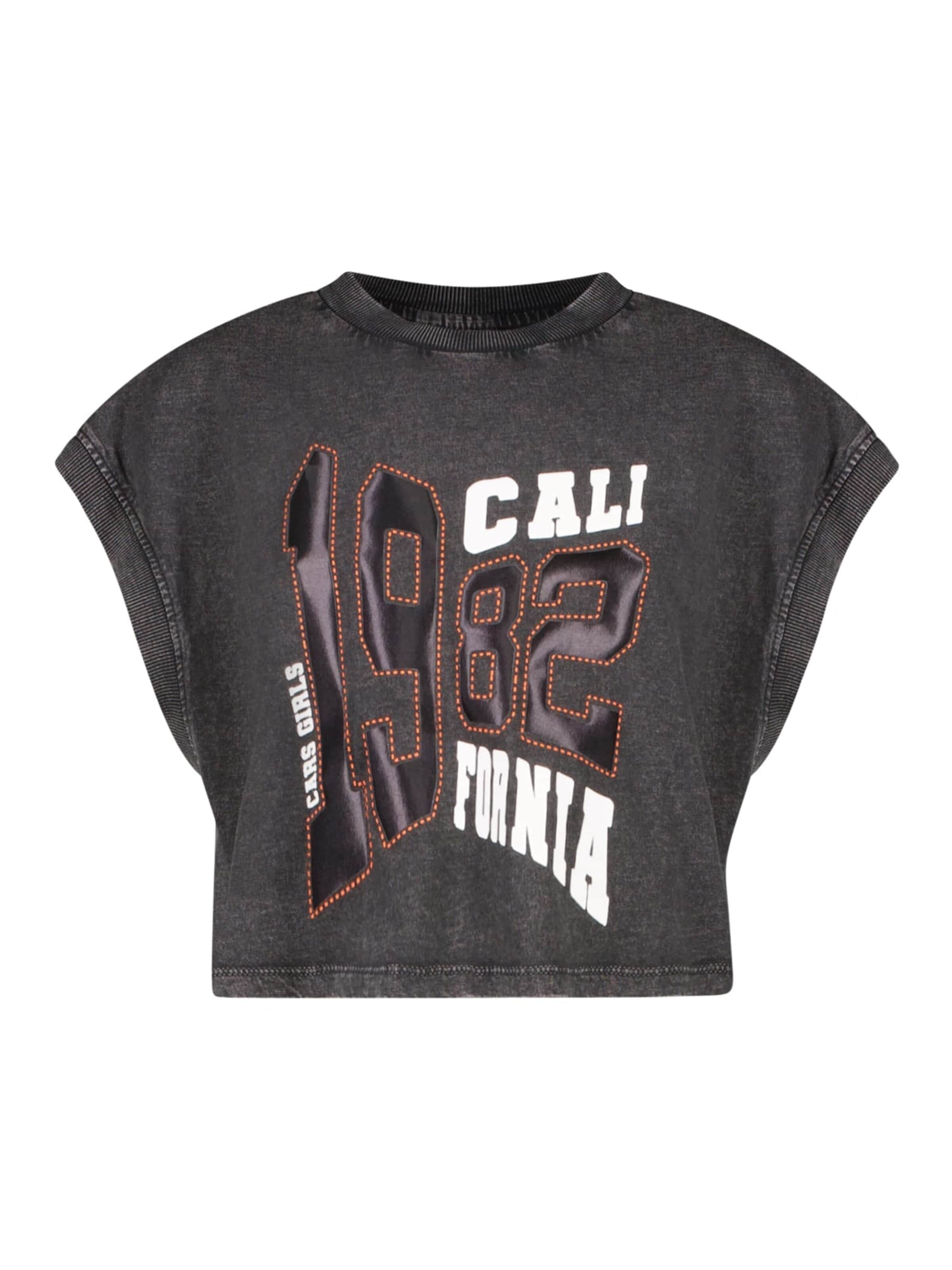 CARS Shirt in Zwart: voorkant