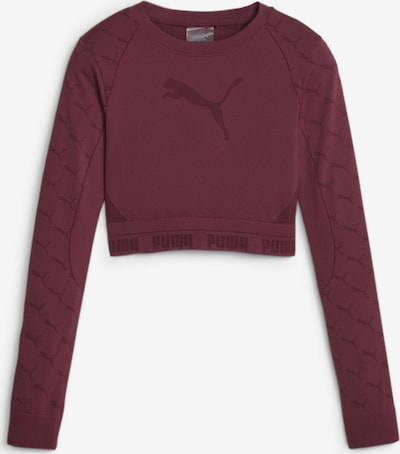 PUMA Functioneel shirt 'evo KNIT' in de kleur Rood, Productweergave