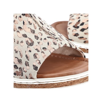 Rieker Mules in Beige