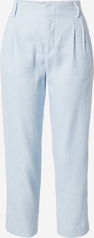 DRYKORN Pleat-Front Pants 'DISPATCH' in Blue: front