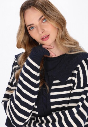 Cardigan DreiMaster Vintage en bleu