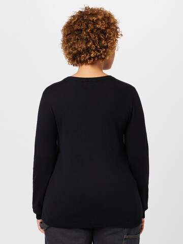 Object Curve Пуловер 'THESS' в черно
