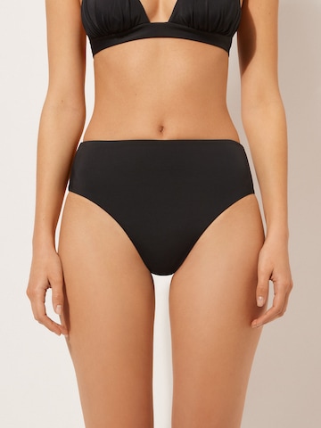 CALZEDONIA Bikini Bottoms in Black: front
