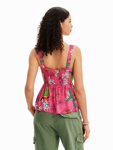 Desigual - Blusa 'Joana' en rosa