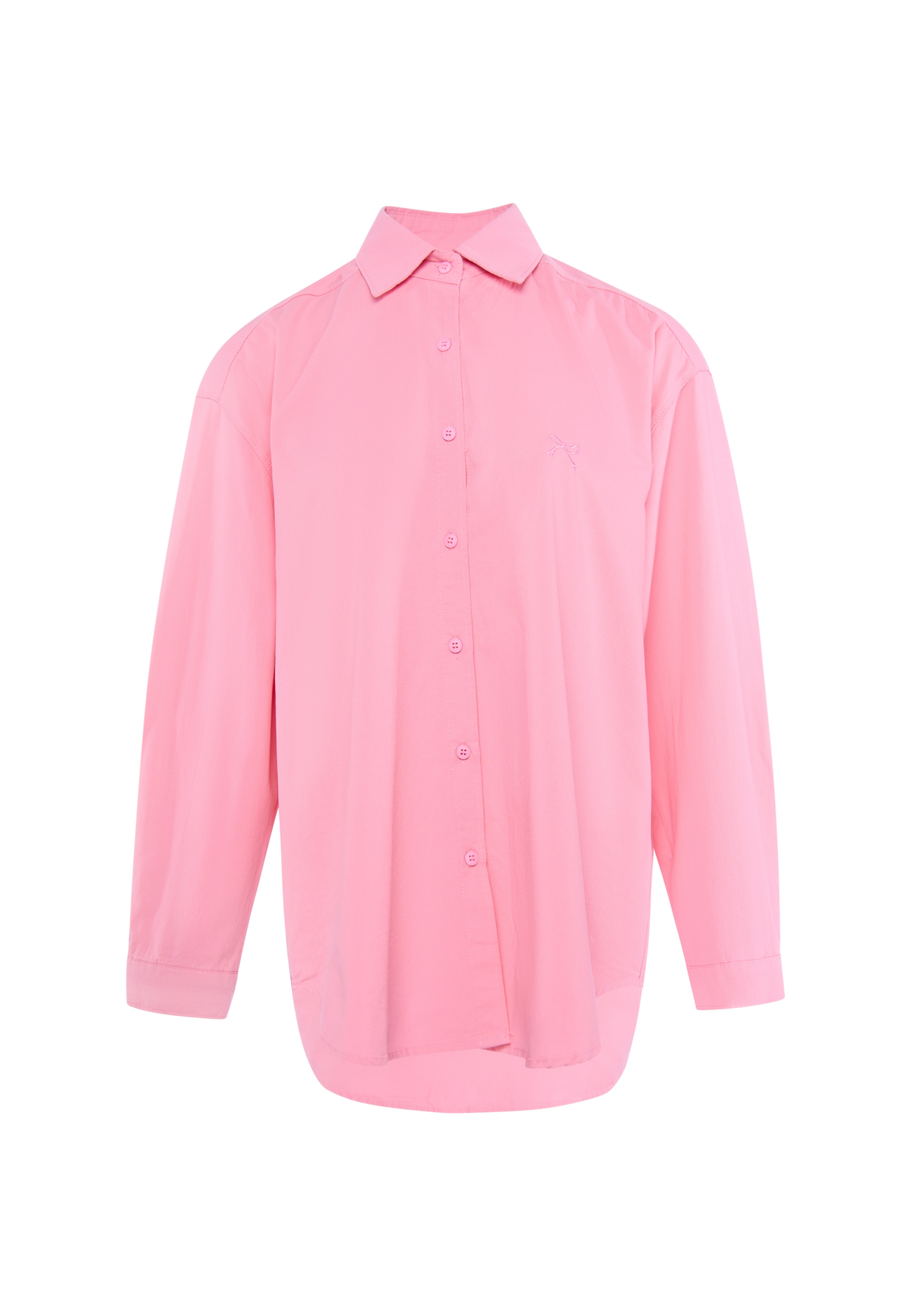 MYMO - Camisa em rosa: frente