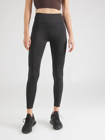 On - Slimfit Pantalón deportivo en negro: frente