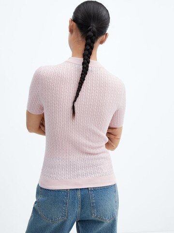 MANGO Sweater 'MARCIANO' in Pink