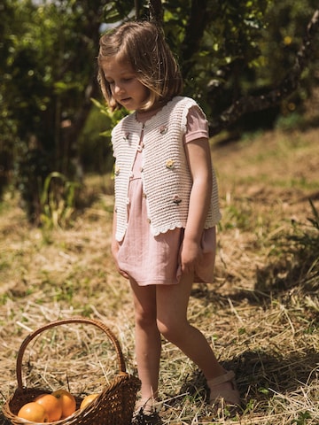 Gilet di Lil'Atelier in bianco: frontale