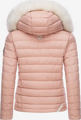 MARIKOO Зимняя куртка 'Nasriin' в Ярко-розовый