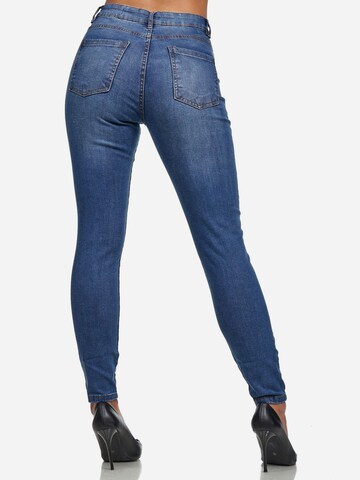 Tazzio Skinny Jeans 'F107' in Blau