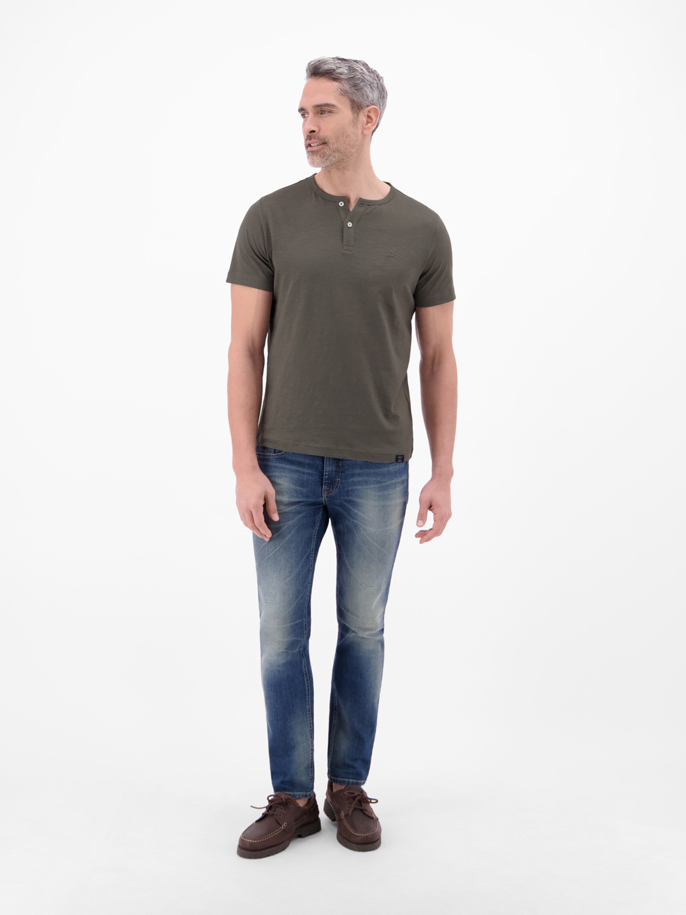 LERROS Shirt in Grey