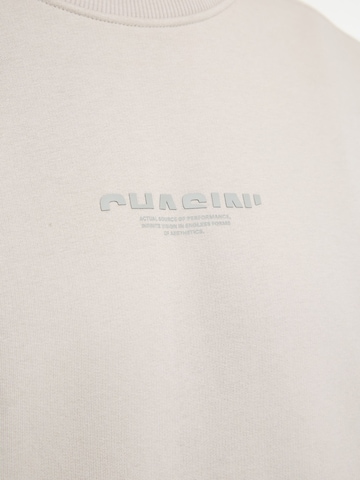 CHASIN' Sweatshirt 'Ido' in Beige