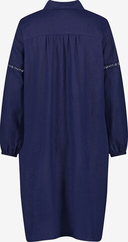 GERRY WEBER Košilové šaty – modrá