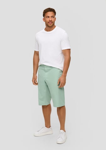 Regular Pantalon chino s.Oliver en vert