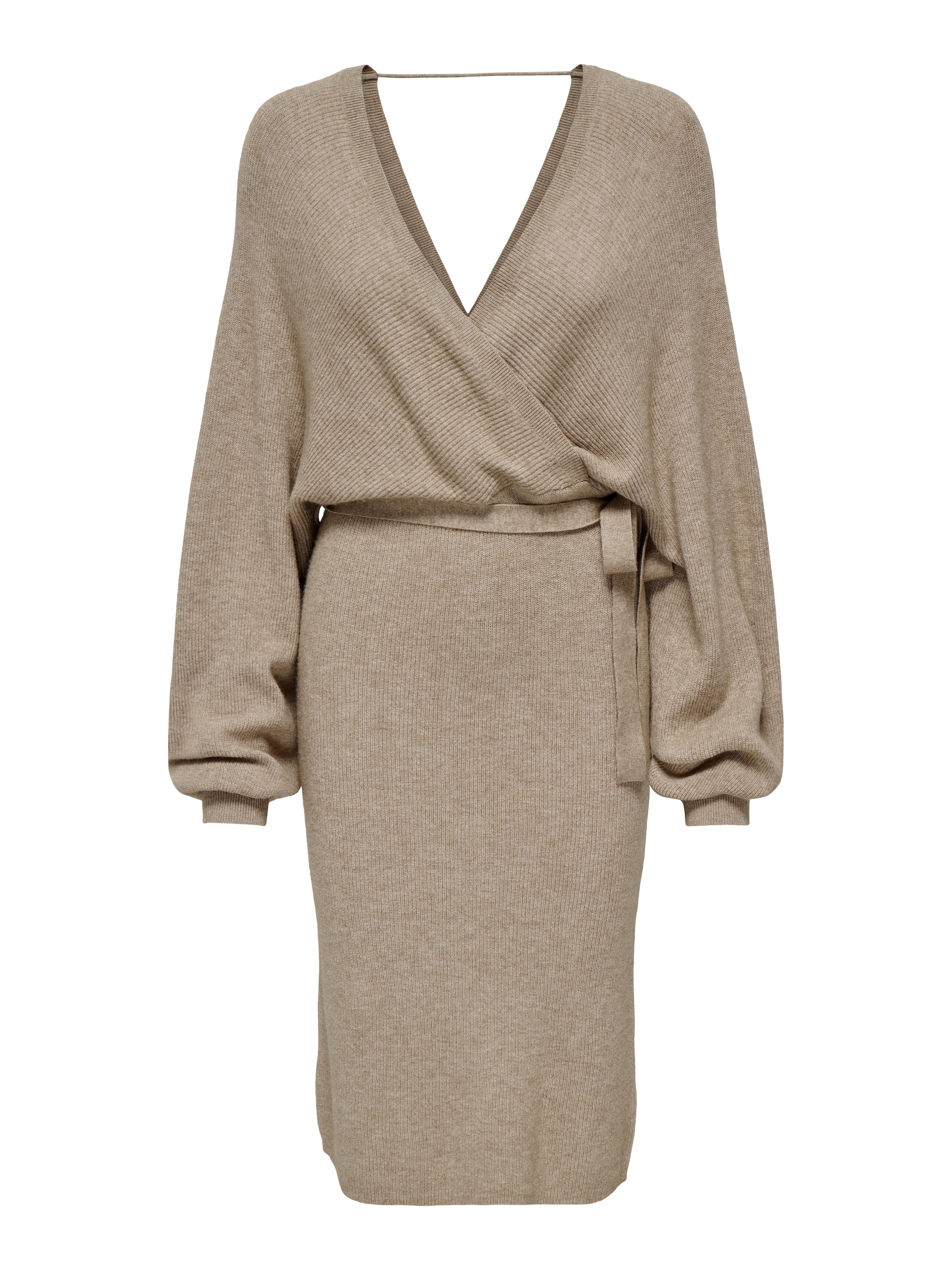 ONLY - Vestido de malha 'ONLIbi' em cinzento: frente