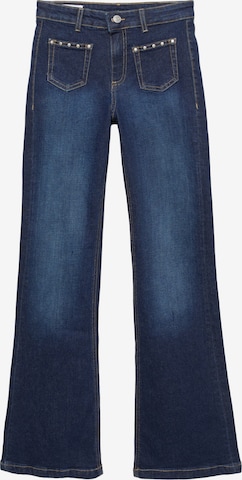 Pull&BearFlared/zvonoliki kroj Traperice - plava boja: prednji dio