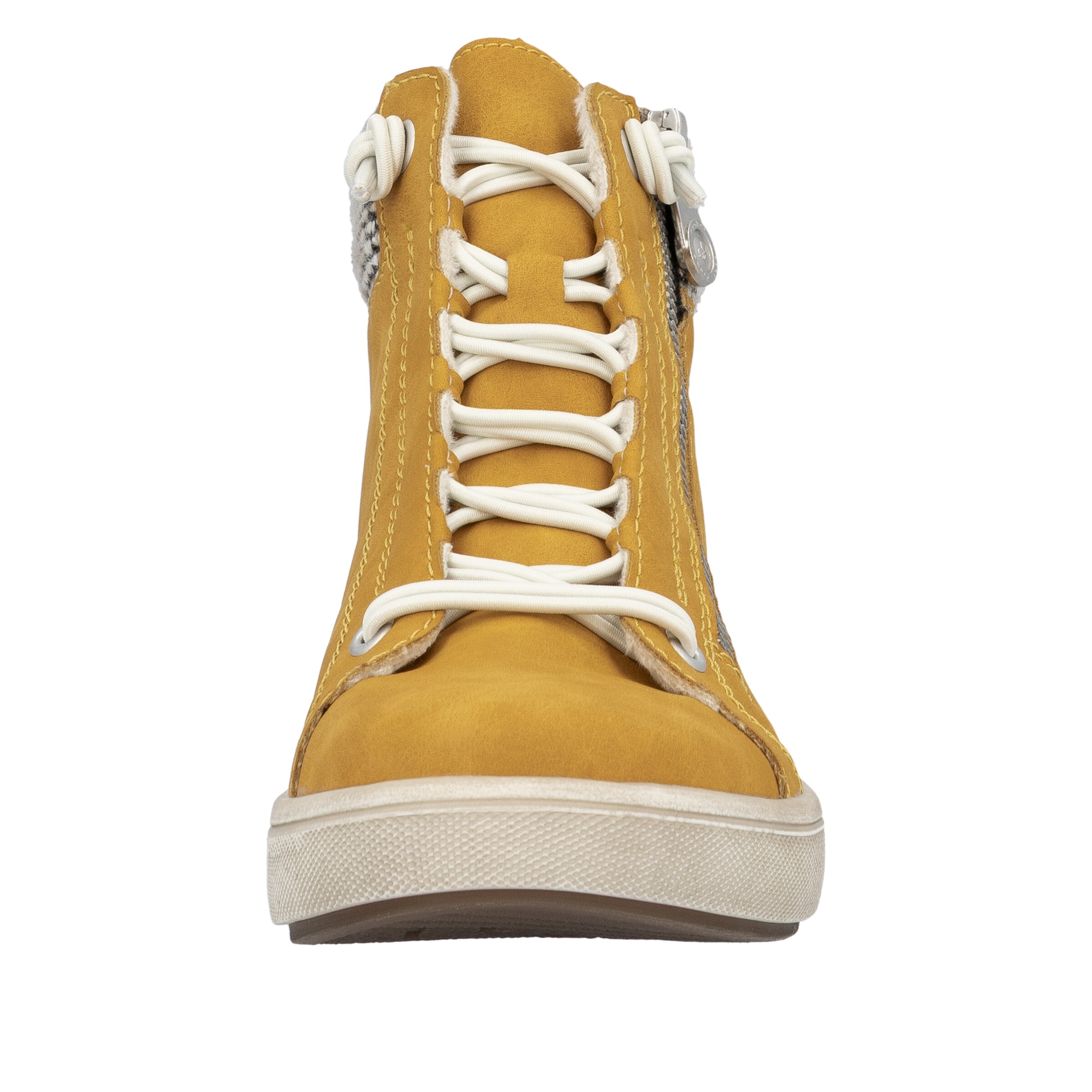 Bottines à lacets Rieker en jaune