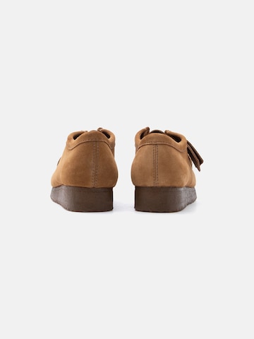 Clarks Originals Mokasini 'Wallabee Cola' | rjava barva