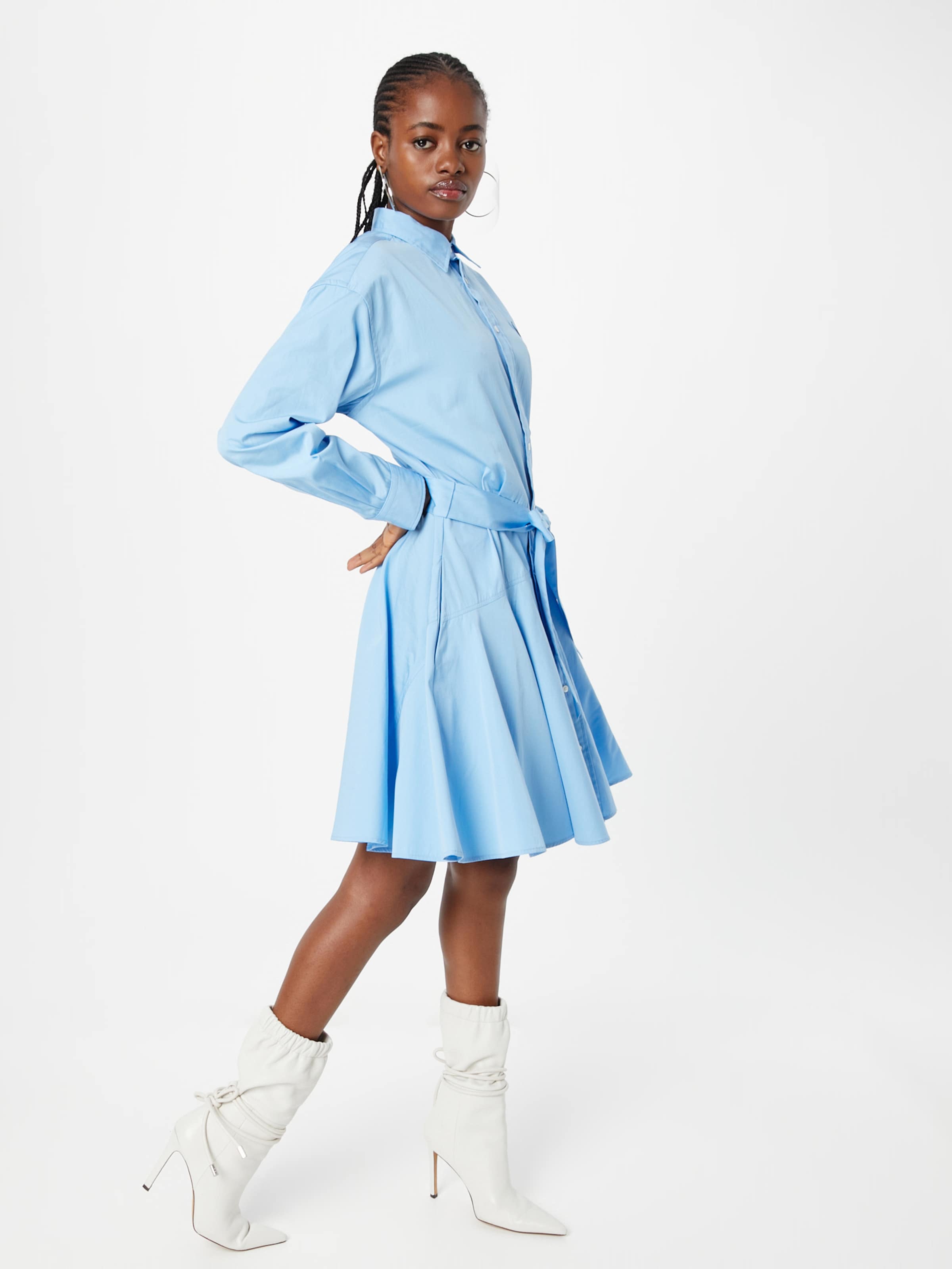 Light blue polo sales dress