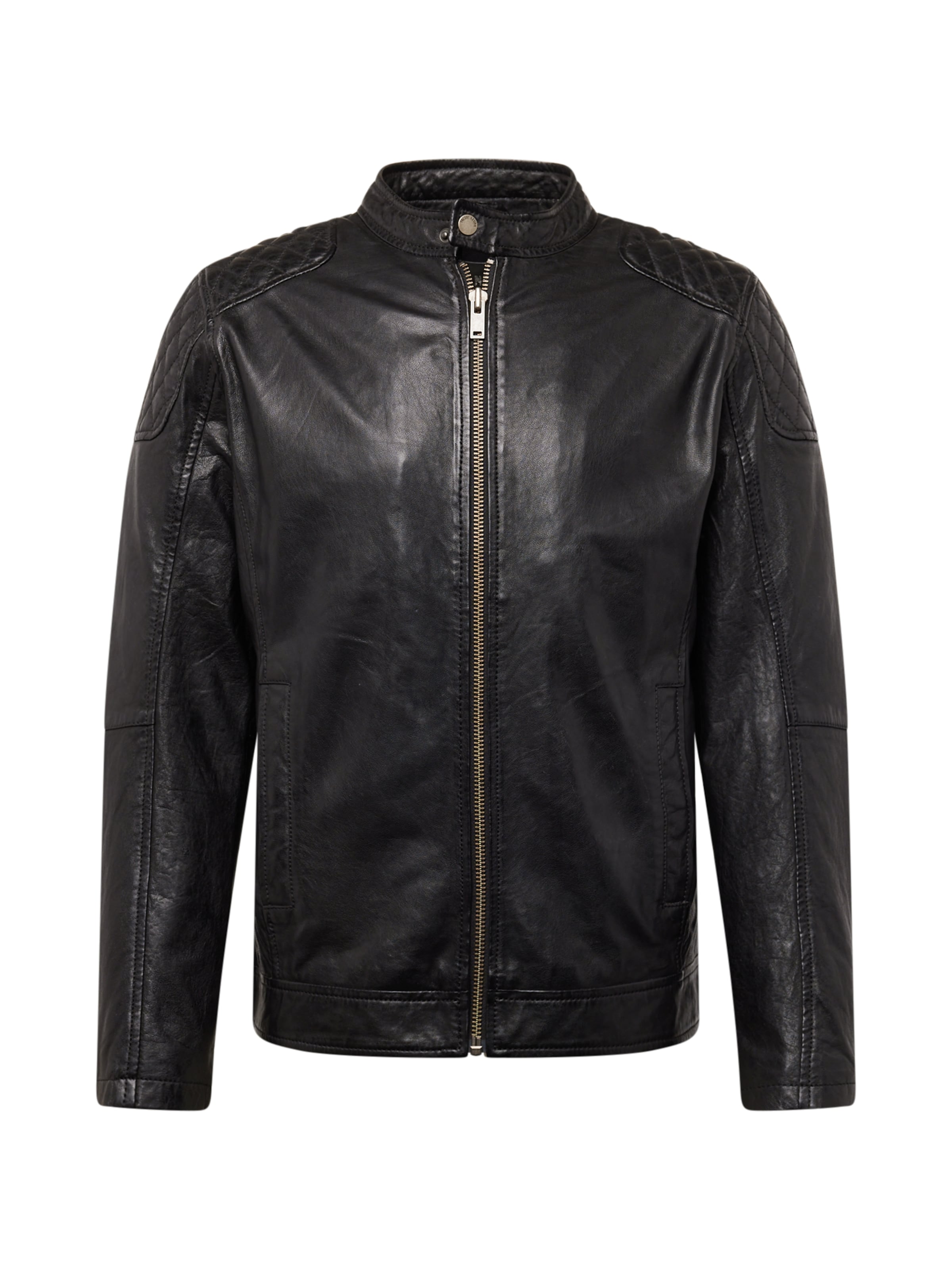 FREAKY NATION - Chaqueta de entretiempo 'Gray' en negro: frente