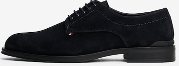 TOMMY HILFIGER Veterschoen in Zwart: voorkant