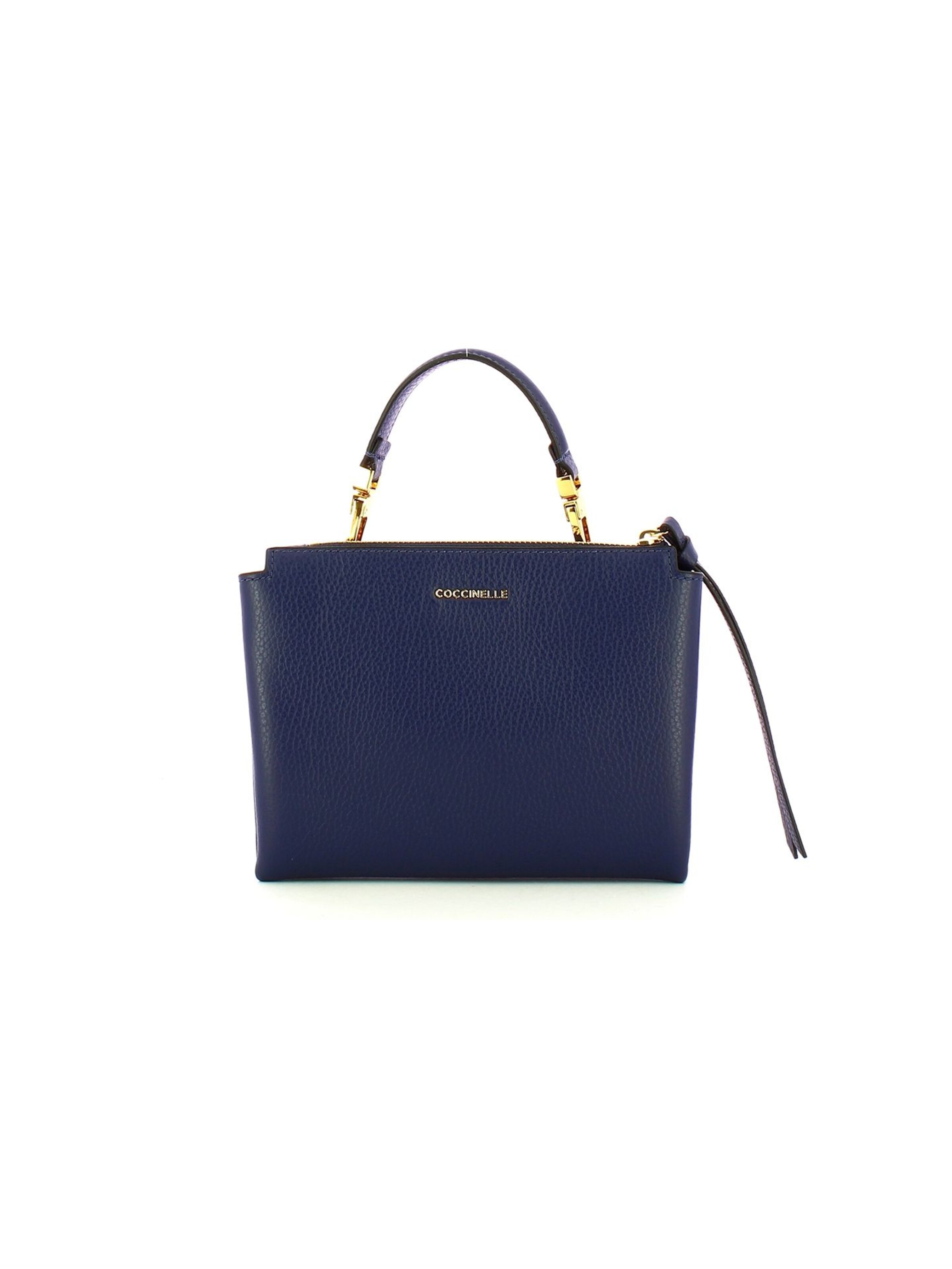 Coccinelle Umhängetasche 'Arlettis Handbag Grained Leather'‌‌‌‌‌‌‌‌‌ in Blau