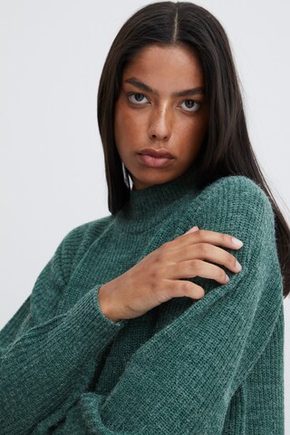 ICHI Sweater 'MARAT' in Green