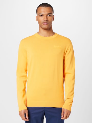 Karl Lagerfeld Sweter w kolorze pomarańczowy: przód
