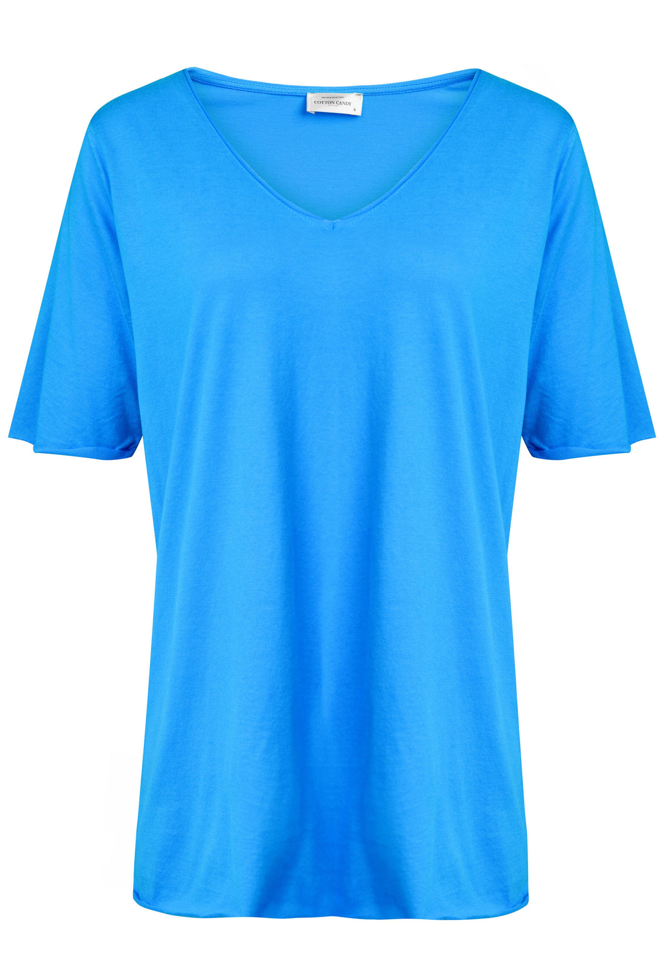 Frauen Shirts & Tops Cotton Candy T-Shirt 'NIVIA' in Blau - TX97926 Frauen Shirts & Tops Cotton Candy T-Shirt 'NIVIA' in Blau - TX97926