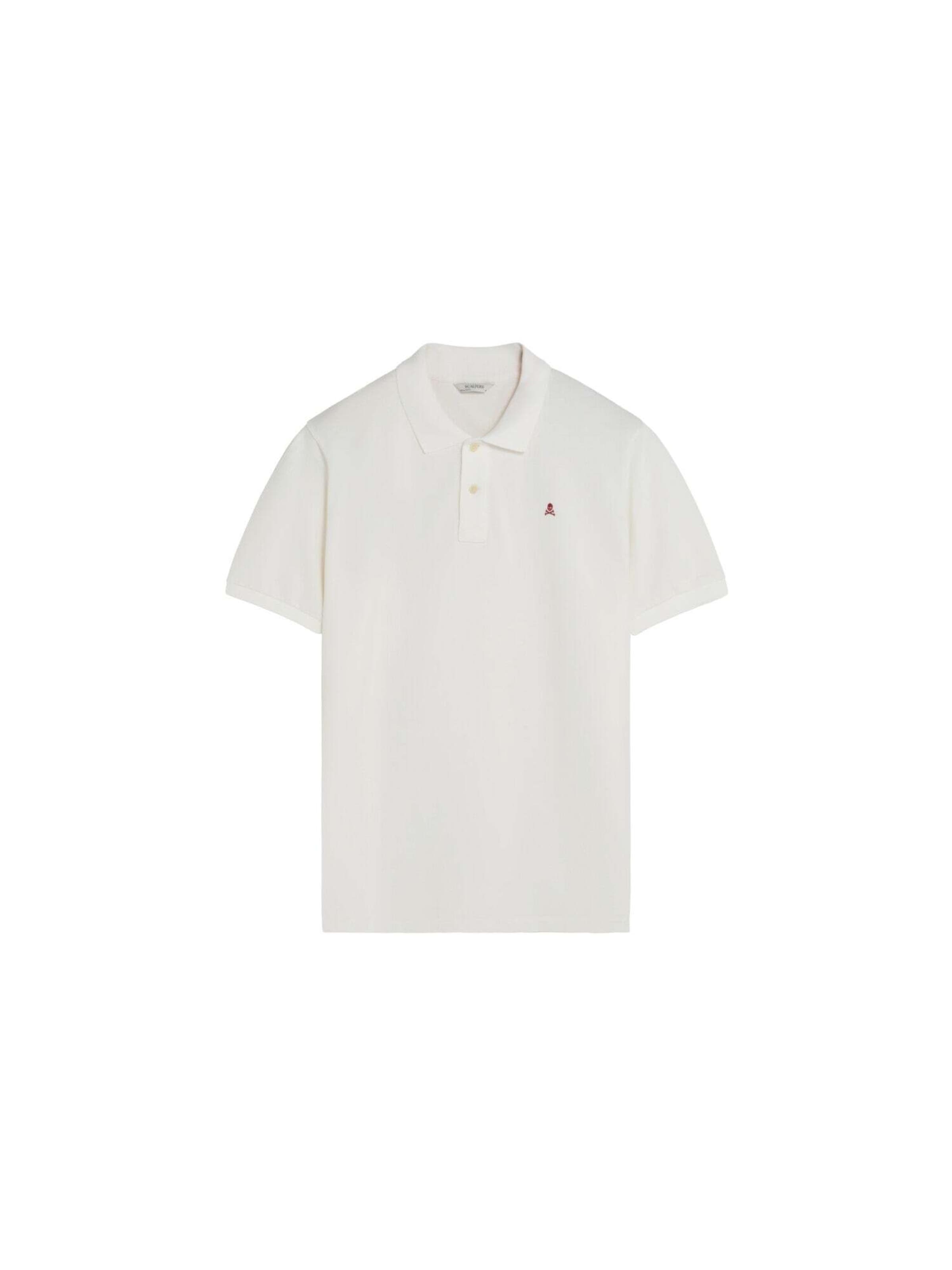 Scalpers Shirt ' ' in White: front