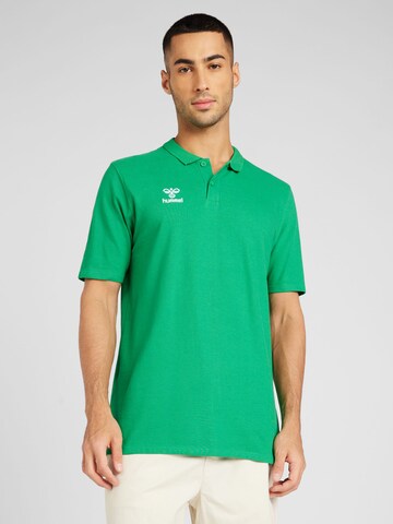 T-Shirt fonctionnel 'GO 2.0' Hummel en vert : devant