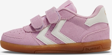 Baskets 'Victory' Hummel en rose : devant