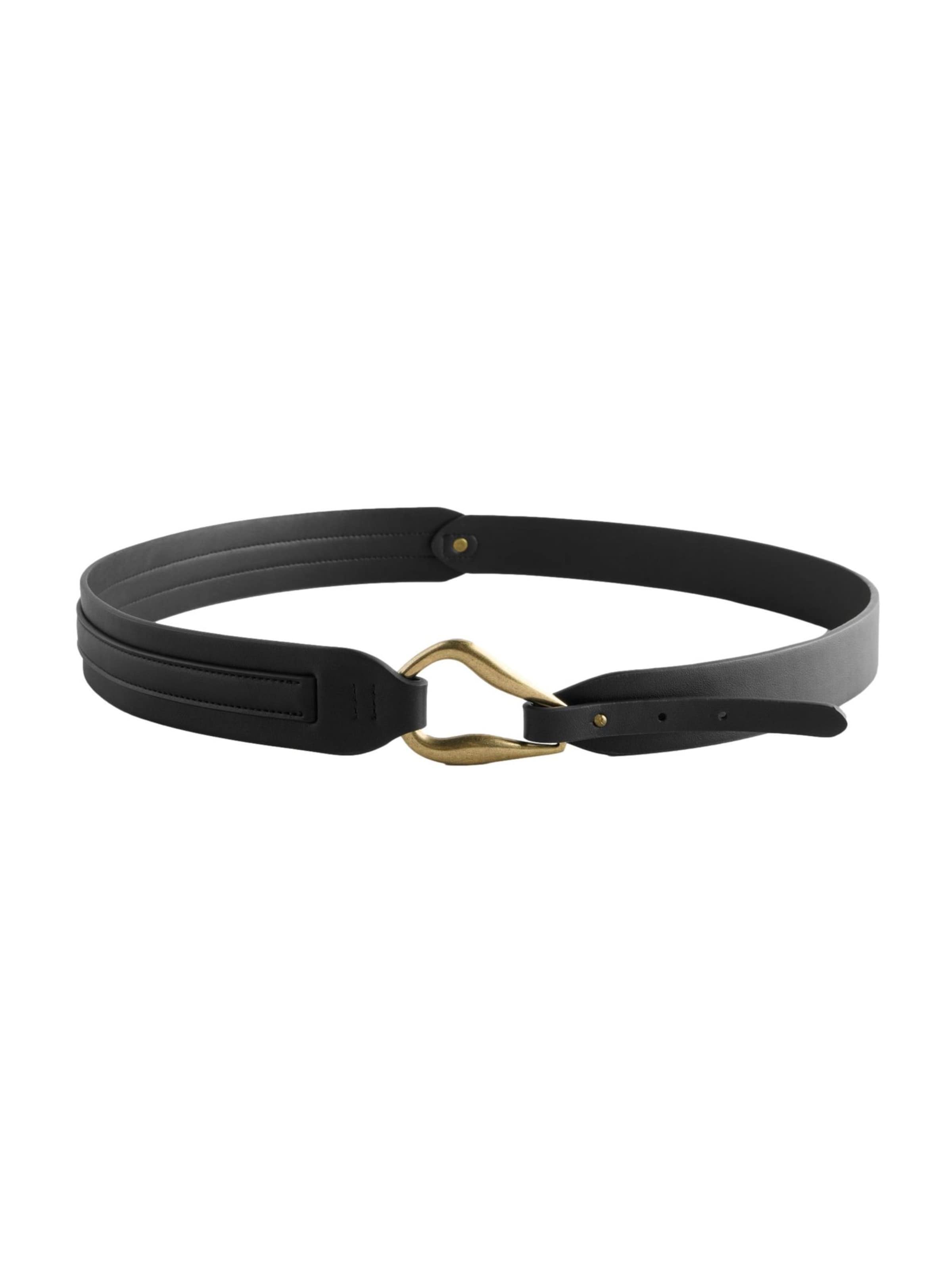 Next Ремень в Черный: спереди