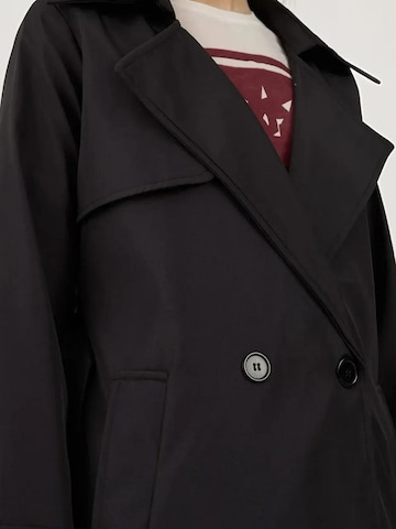 Manteau mi-saison 'Trenchcoats' Bigdart en noir
