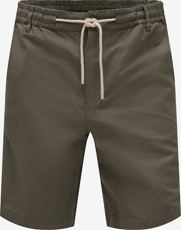 Salsa Jeans Board Shorts in Green: front