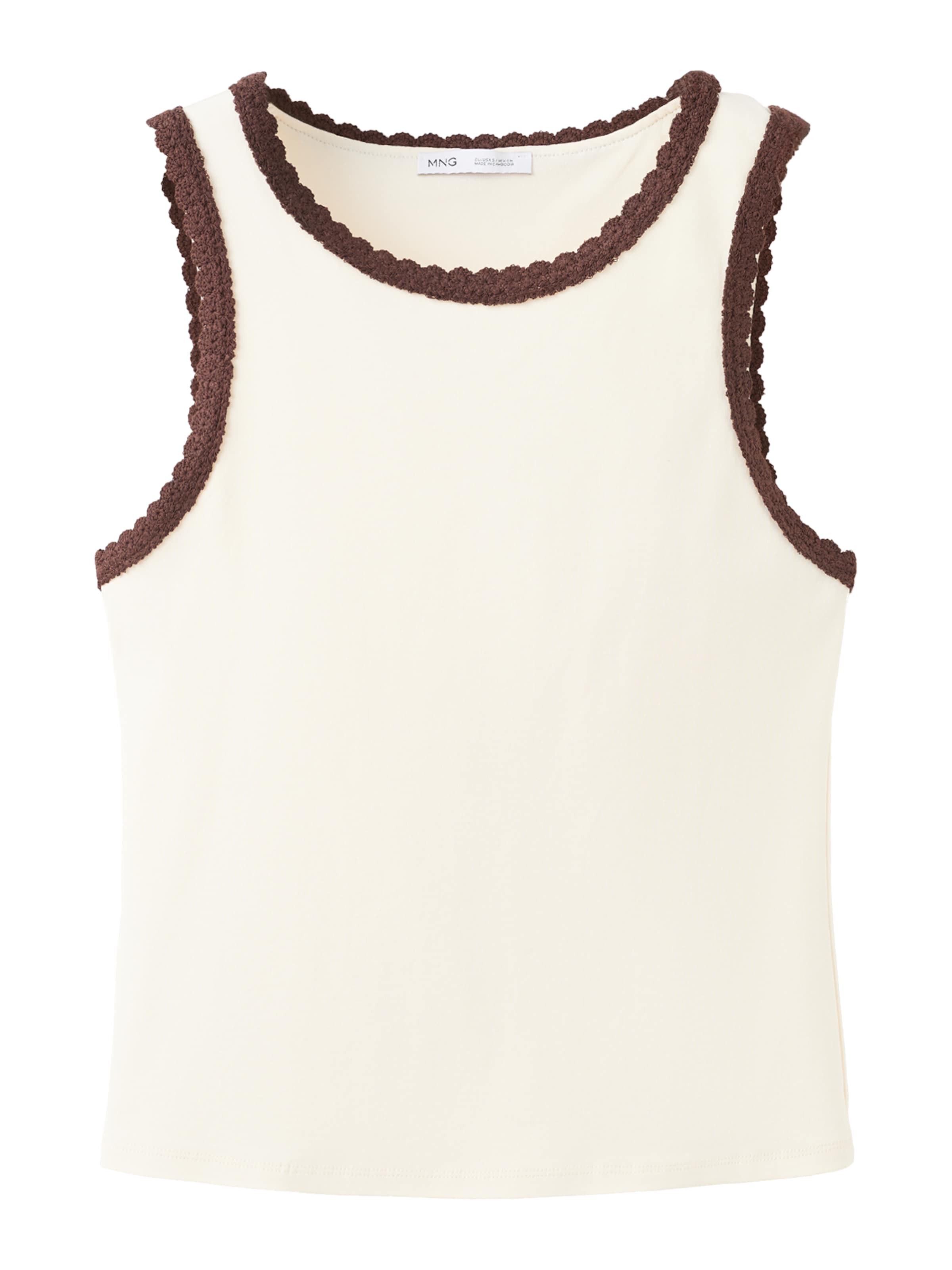 MANGOTop 'LOTA' - bež boja: prednji dio