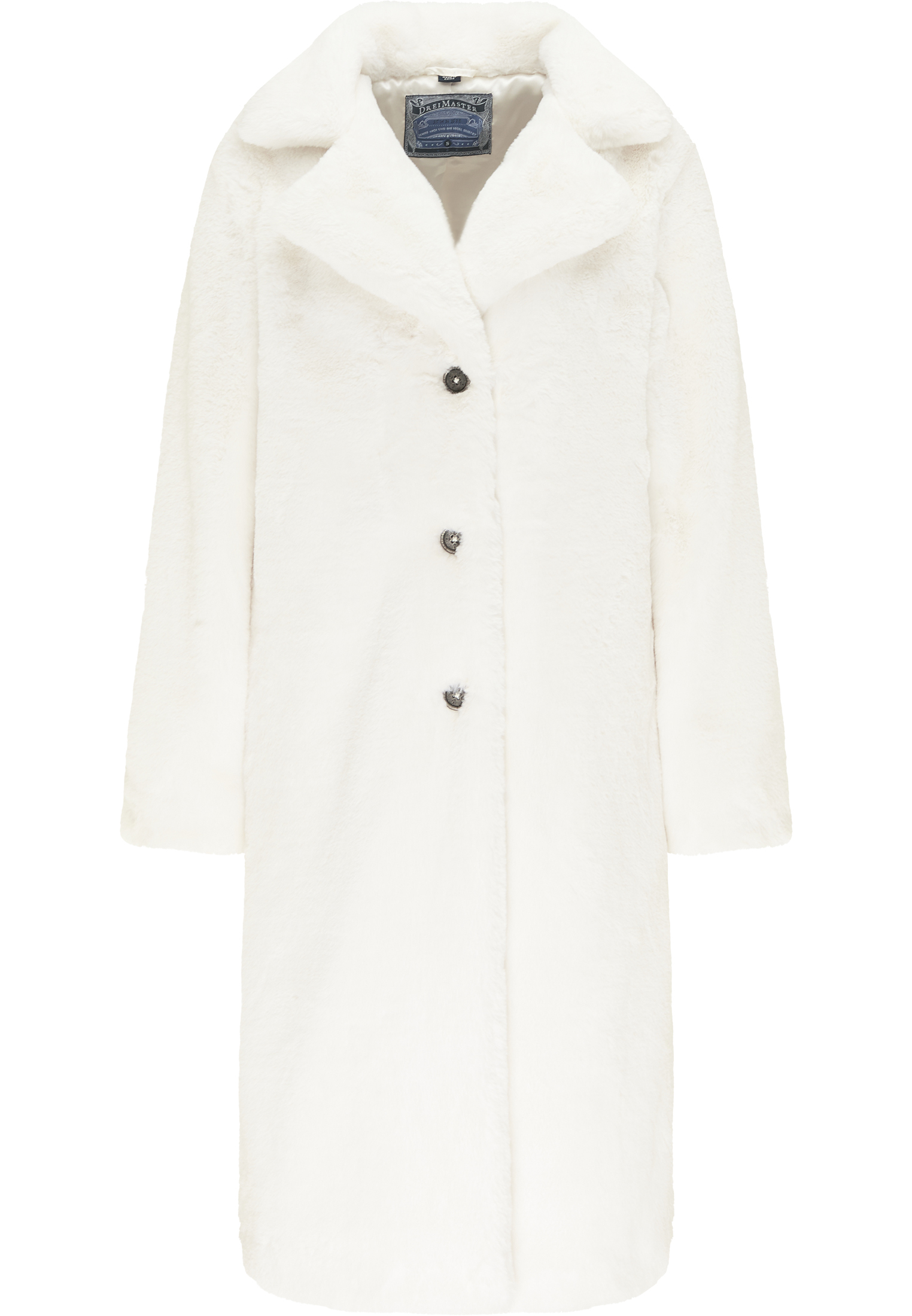 PROMO Donna DreiMaster Vintage Cappotto di mezza stagione in Bianco Lana 