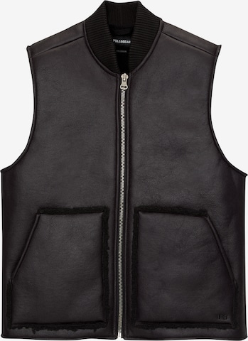 Pull&Bear Liivi värissä musta: etupuoli